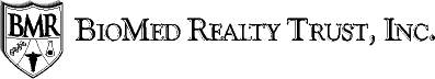 (MBY BIOMED REALTY TRUST, INC. LOGO)